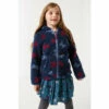 Fat Face FatFace Blue Butterfly Printed Fleece Sweatshirt -FatFaceshop unnamed file 2856