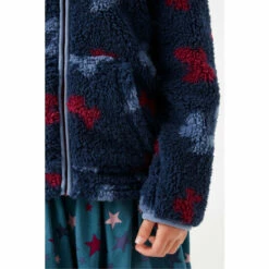 Fat Face FatFace Blue Butterfly Printed Fleece Sweatshirt 4 Fat Face FatFace Blue Butterfly Printed Fleece Sweatshirt -FatFaceshop unnamed file 2858