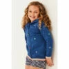 Fat Face FatFace Star Embroidered Zip Through Sweater -FatFaceshop unnamed file 2871