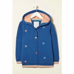 Fat Face FatFace Star Embroidered Zip Through Sweater -FatFaceshop unnamed file 2874