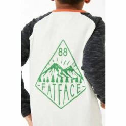 Fat Face FatFace Natural Textured Raglan Henley T-Shirt -FatFaceshop unnamed file 288