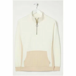 Fat Face FatFace Amelie Natural Colourblock Sweat Top -FatFaceshop unnamed file 2886