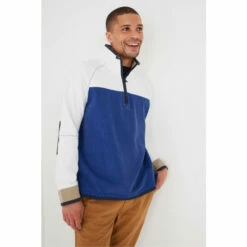 Fat Face FatFace Blue Airlie Raglan Yoke Sweatshirt