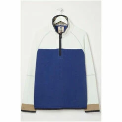 Fat Face FatFace Blue Airlie Raglan Yoke Sweatshirt -FatFaceshop unnamed file 2898