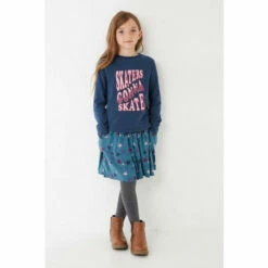 Fat Face FatFace Blue Skaters Gonna Skate T-Shirt -FatFaceshop unnamed file 293