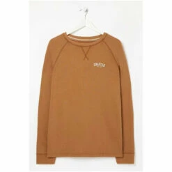 Fat Face FatFace Brown Bay Graphic Crew Sweatshirt -FatFaceshop unnamed file 2933