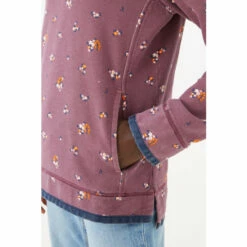 Fat Face FatFace Purple Airlie Floral Print Sweat Top 4 Fat Face FatFace Purple Airlie Floral Print Sweat Top -FatFaceshop unnamed file 2941