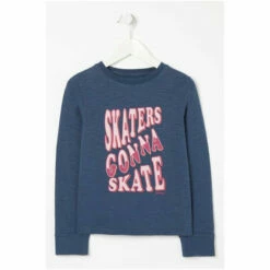 Fat Face FatFace Blue Skaters Gonna Skate T-Shirt -FatFaceshop unnamed file 297