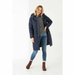 Fat Face FatFace Blue Joanne Puffer Coat