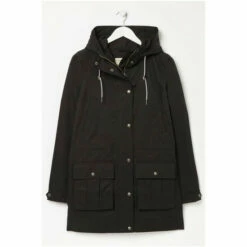 Fat Face FatFace Taylor Black Coat -FatFaceshop unnamed file 3178