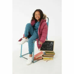 Fat Face FatFace Red Lily Longline Coat -FatFaceshop unnamed file 3183