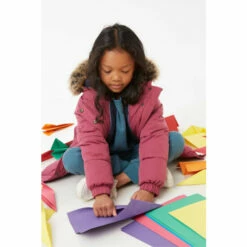 Fat Face FatFace Red Lily Longline Coat -FatFaceshop unnamed file 3184