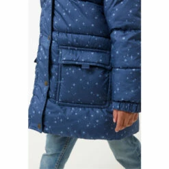 Fat Face FatFace Blue Lily Printed Longline Coat 4 Fat Face FatFace Blue Lily Printed Longline Coat -FatFaceshop unnamed file 3189