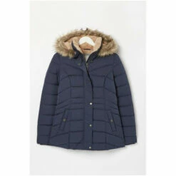 Fat Face FatFace Blue Lydia Puffer Coat -FatFaceshop unnamed file 3203