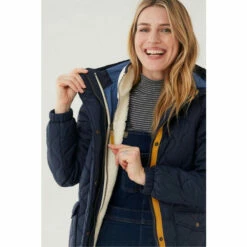 Fat Face FatFace Blue Bella Puffer Coat -FatFaceshop unnamed file 3212
