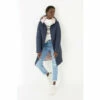 Fat Face FatFace Blue Louisa Puffer Coat -FatFaceshop unnamed file 3217