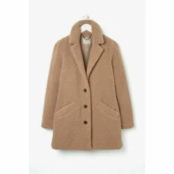 Fat Face FatFace Natural Tanya Teddy Coat 5 Fat Face FatFace Natural Tanya Teddy Coat -FatFaceshop unnamed file 3225