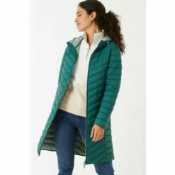 Fat Face FatFace Green Louisa Puffer Coat -FatFaceshop unnamed file 3229