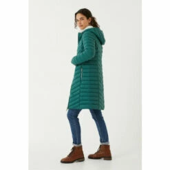 Fat Face FatFace Green Louisa Puffer Coat -FatFaceshop unnamed file 3230
