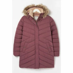 Fat Face FatFace Purple Hayden Puffer Coat