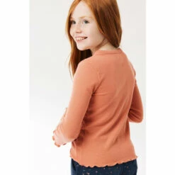 Fat Face FatFace Pink Henley Rib Tops 3 Pack -FatFaceshop unnamed file 324