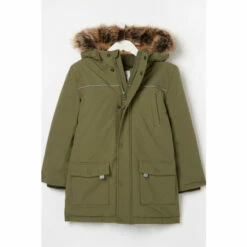 Fat Face FatFace Green Addison Waterproof Parka