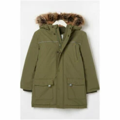 Fat Face FatFace Green Addison Waterproof Parka -FatFaceshop unnamed file 3245