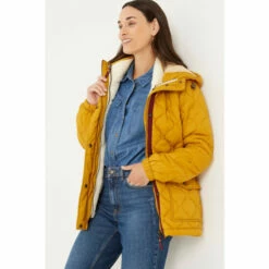 Fat Face FatFace Yellow Bella 3 In 1 Puffer Coat