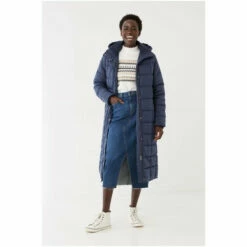 Fat Face FatFace Blue Harley Puffer Coat -FatFaceshop unnamed file 3258