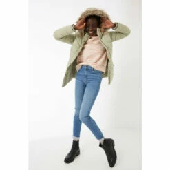 Fat Face FatFace Green Lydia Puffer Coat