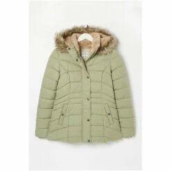Fat Face FatFace Green Lydia Puffer Coat -FatFaceshop unnamed file 3262