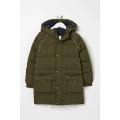 Fat Face FatFace Green Leo Longline Coat 4 Fat Face FatFace Green Leo Longline Coat -FatFaceshop unnamed file 3277