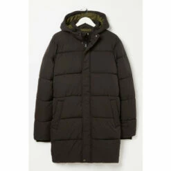 Fat Face FatFace Launton Long Black Puffer Coat 5 Fat Face FatFace Launton Long Black Puffer Coat -FatFaceshop unnamed file 3296