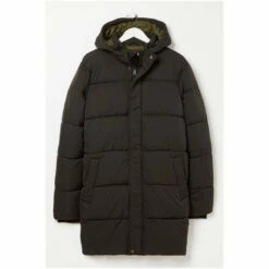 Fat Face FatFace Launton Long Black Puffer Coat 6 Fat Face FatFace Launton Long Black Puffer Coat -FatFaceshop unnamed file 3297