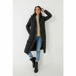 Fat Face FatFace Harley Black Puffer Coat