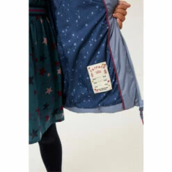 Fat Face FatFace Blue Miller Longline Coat -FatFaceshop unnamed file 3304