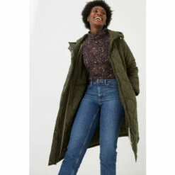 Fat Face FatFace Green Joanne Puffer Coat