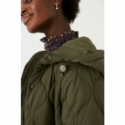 Fat Face FatFace Green Joanne Puffer Coat 3 Fat Face FatFace Green Joanne Puffer Coat -FatFaceshop unnamed file 3309