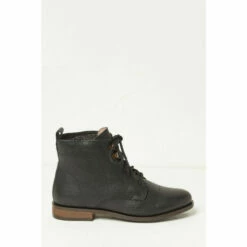Fat Face FatFace Catrin Black Ankle Boots