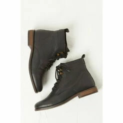 Fat Face FatFace Catrin Black Ankle Boots -FatFaceshop unnamed file 3325