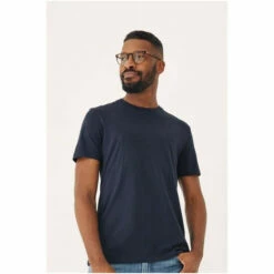 Fat Face FatFace Blue Lulworth Crew T-Shirt 5 Fat Face FatFace Blue Lulworth Crew T-Shirt -FatFaceshop unnamed file 333