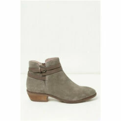 Fat Face FatFace Grey Ava Ankle Strap Boots -FatFaceshop unnamed file 3332