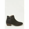 Fat Face FatFace Ava Ankle Strap Black Boots