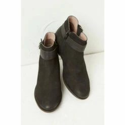 Fat Face FatFace Ava Ankle Strap Black Boots 4 Fat Face FatFace Ava Ankle Strap Black Boots -FatFaceshop unnamed file 3344