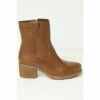 Fat Face FatFace Hollie Block Heel Brown Boots 1 Fat Face FatFace Hollie Block Heel Brown Boots -FatFaceshop unnamed file 3347