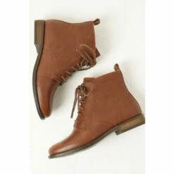 Fat Face FatFace Catrin Brown Ankle Boots -FatFaceshop unnamed file 3363