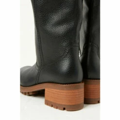 Fat Face FatFace Ellie Block Heel Black Boots -FatFaceshop unnamed file 3403