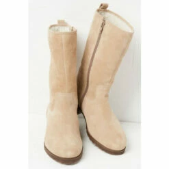 Fat Face FatFace Natural Mila Mid Boots -FatFaceshop unnamed file 3417
