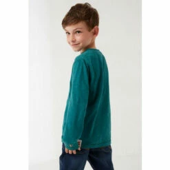 Fat Face FatFace Green Multi Skateboard Graphic T-Shirt -FatFaceshop unnamed file 343