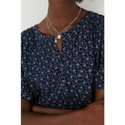 Fat Face FatFace Blue Purdy Wave Dot Blouse 5 Fat Face FatFace Blue Purdy Wave Dot Blouse -FatFaceshop unnamed file 3473